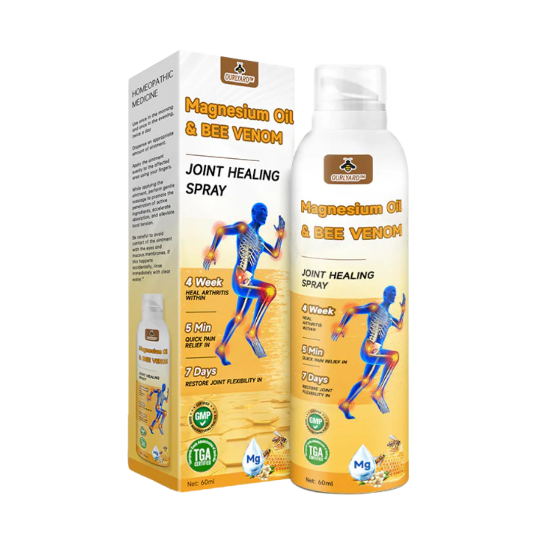 Ourlyard™ Magnesium Oil & Bee Venom Joint Recovery Spray